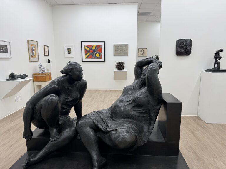 Installation Detail from "Sculptors: From Degas to Ruscha!" on view through Sept. 11, 2025