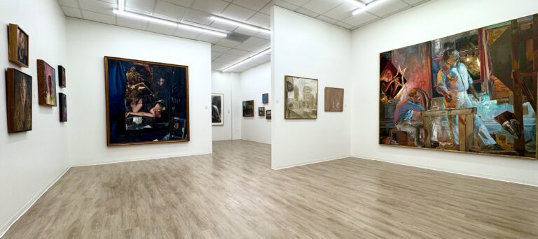 Installation Detail of "Jerome Witkin – Epic" at Jack Rutberg Fine Arts